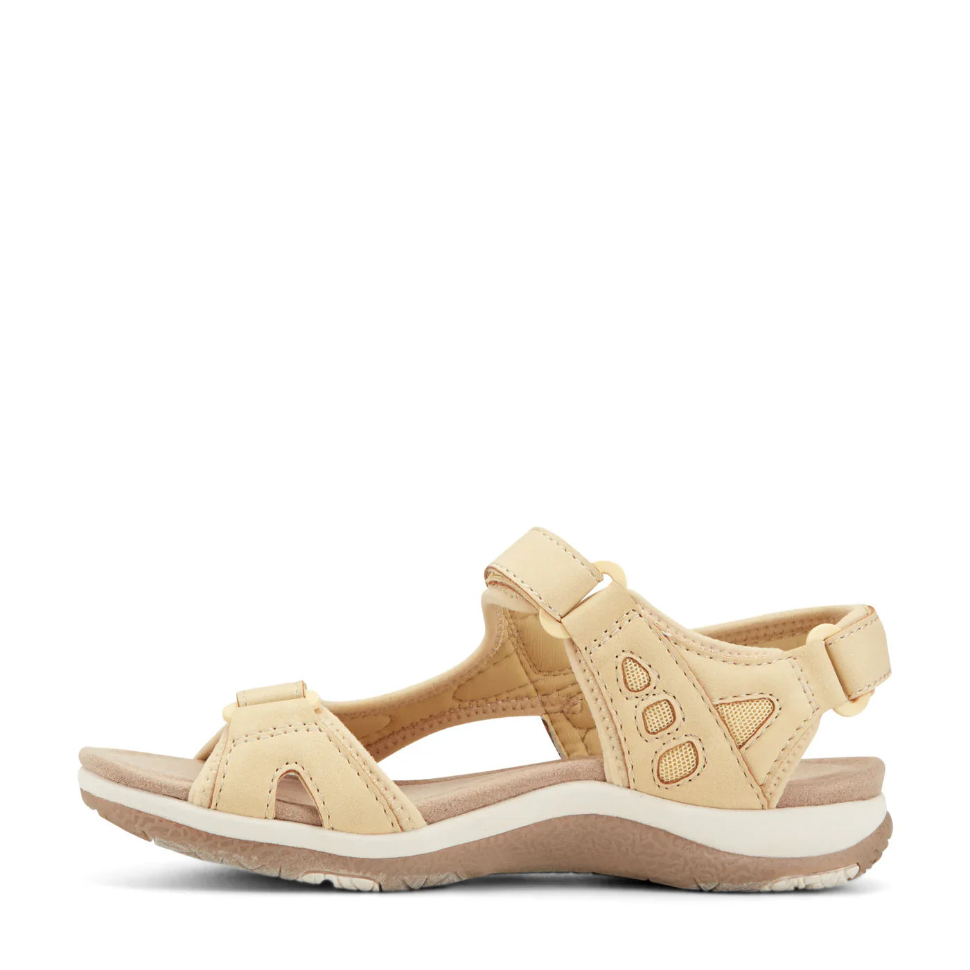 💝Last Day 50% OFF⭐Skylar Round Toe Lightweight Casual Flat Sandals, Pain-Relief Arch Support