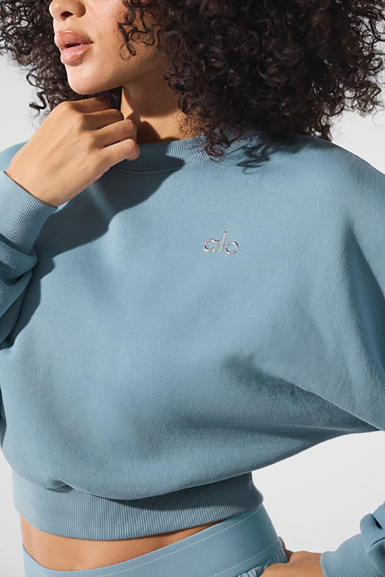 CROPPED ACCOLADE CREWNECK