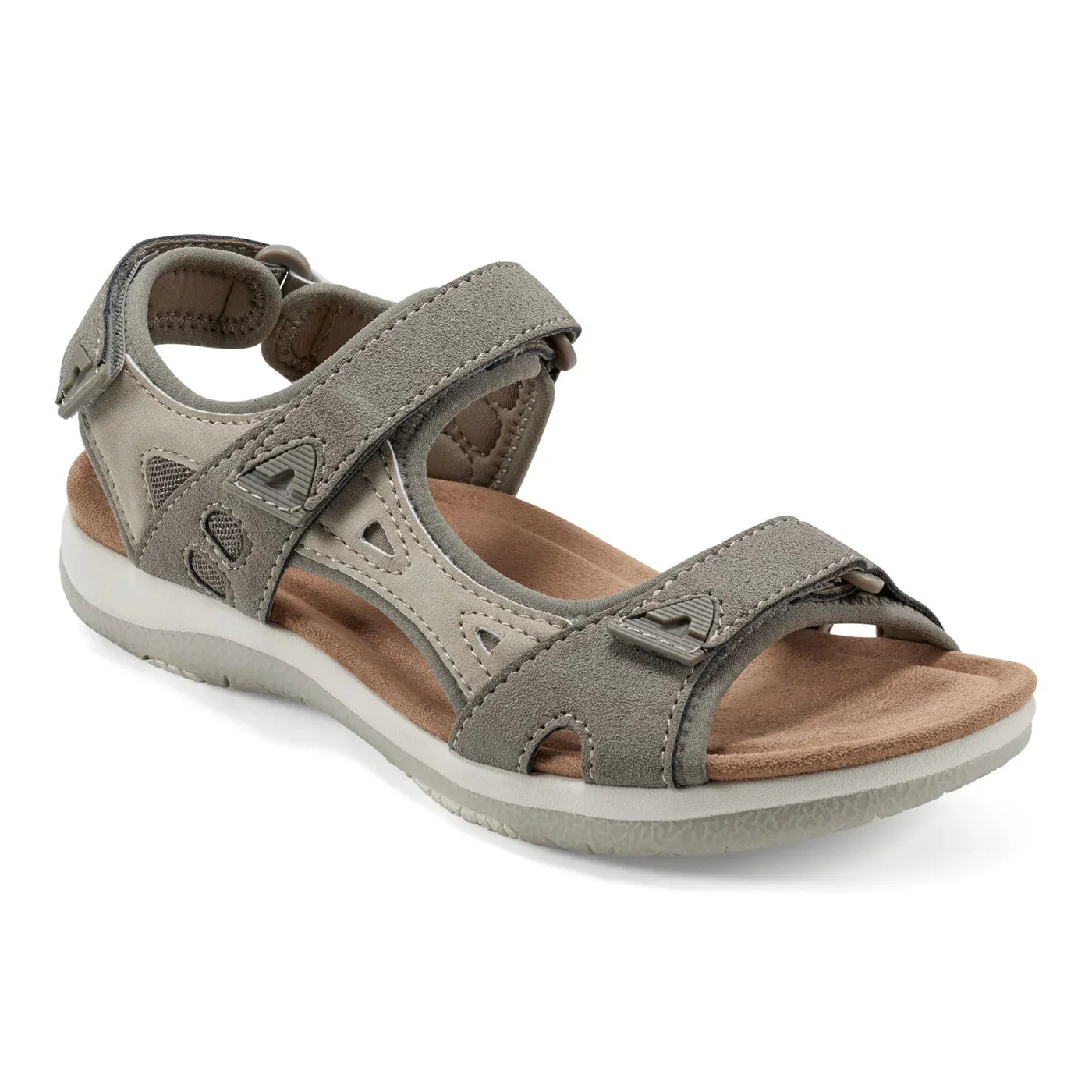 💝Last Day 50% OFF⭐Skylar Round Toe Lightweight Casual Flat Sandals, Pain-Relief Arch Support