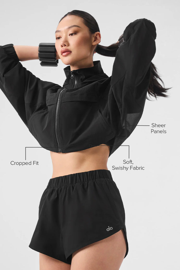 CROPPED PLAYMAKER JACKET