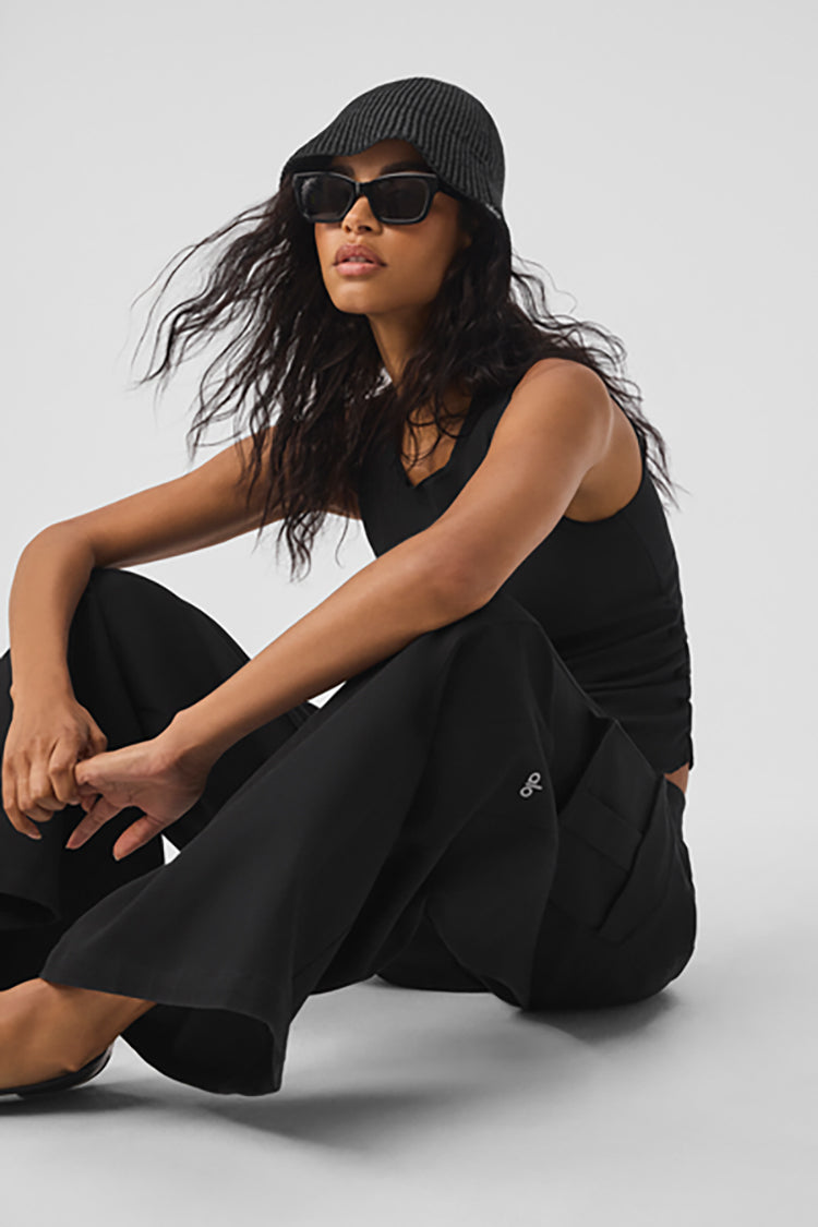 RIBBED EN POINTE TANK