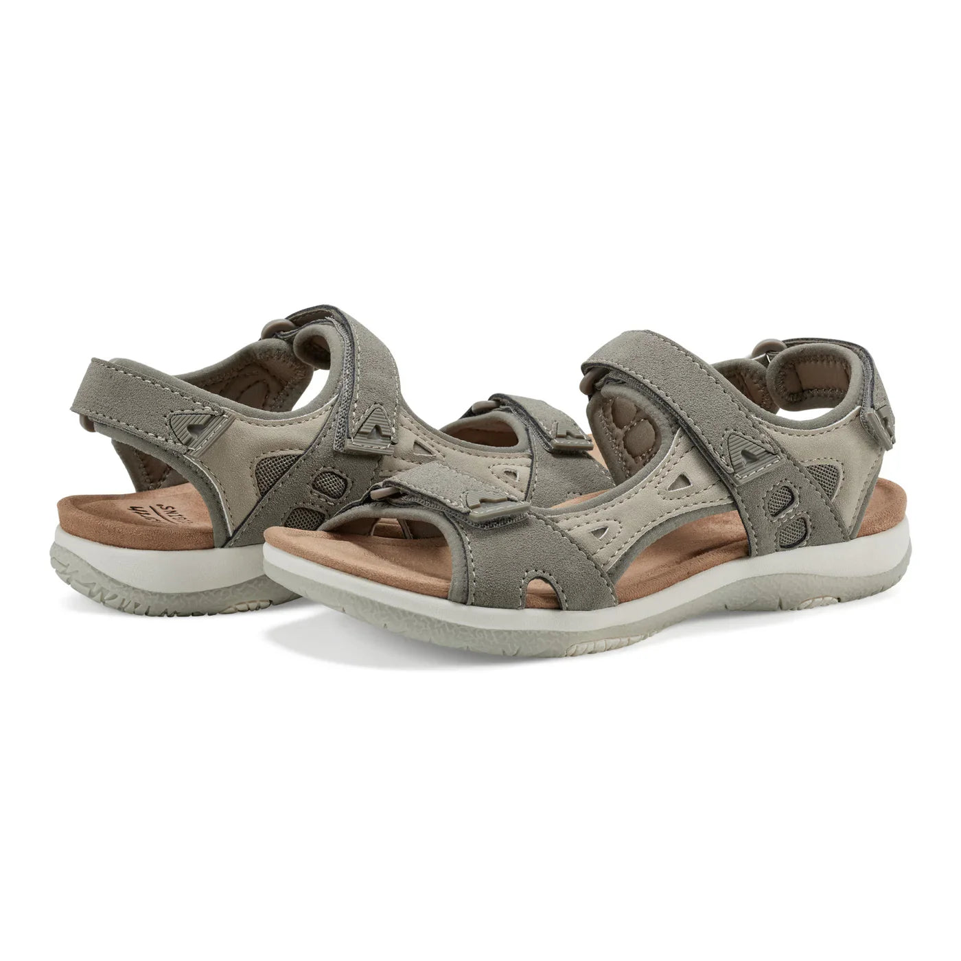 💝Last Day 50% OFF⭐Skylar Round Toe Lightweight Casual Flat Sandals, Pain-Relief Arch Support