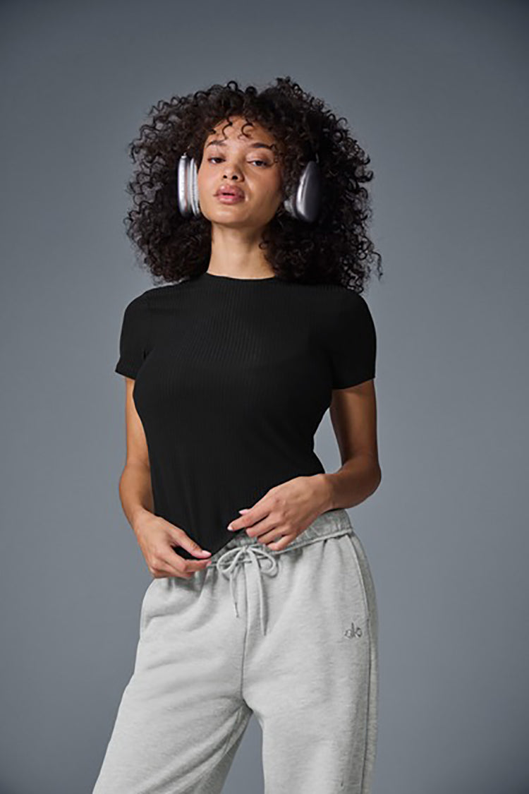 RIBBED SEA COAST TEE