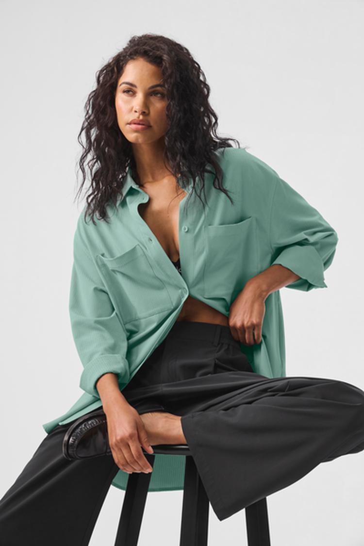 DREAMSCAPE BUTTON DOWN LONG SLEEVE