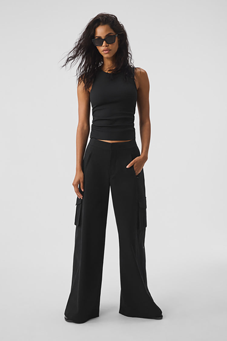RIBBED EN POINTE TANK