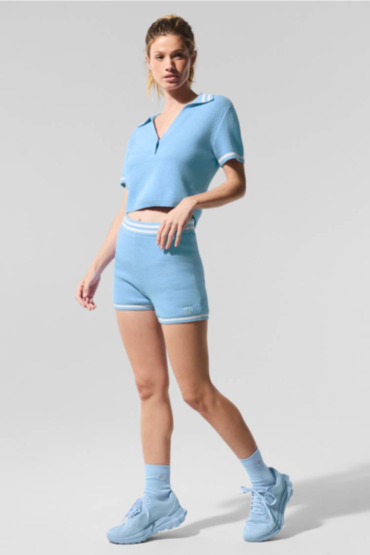 TENNIS CLUB SWEATER KNIT HOT SHORT