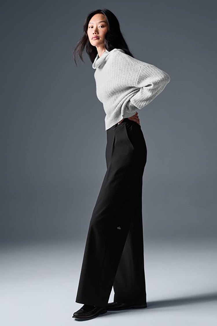 HIGH WAIST SHOW OFF CARGO WIDE LEG TROUSER (REGULAR)