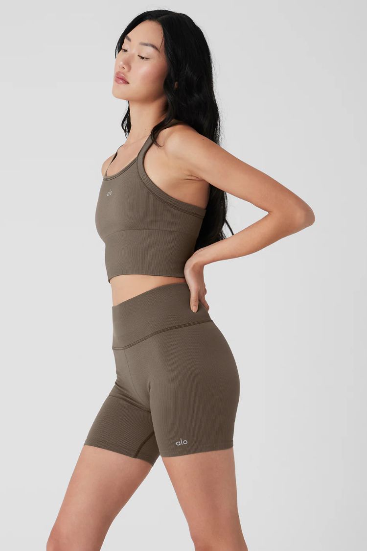 SEAMLESS RIBBED FAVORITE BRA TANK